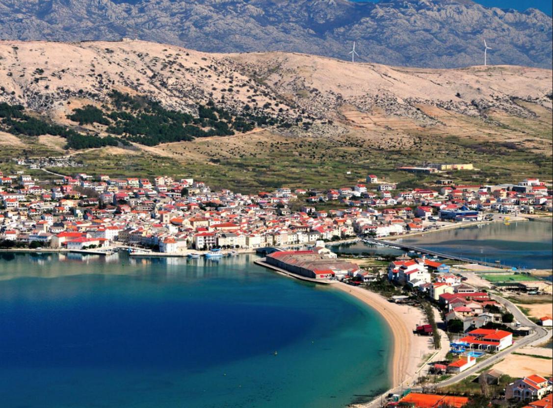 Family Hotel Zane Pag Town Eksteriør bilde